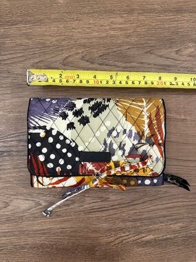 Vera Bradley Quilted Multi-Print Foldover jewelry organizer